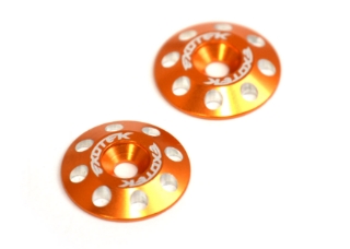 Picture of Flite Wing Buttons V2, 6061 Aluminum, Orange Anodized