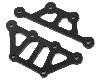 Picture of Team Associated Apex2 Factory Team Carbon Fiber Top Plates (Front & Rear)