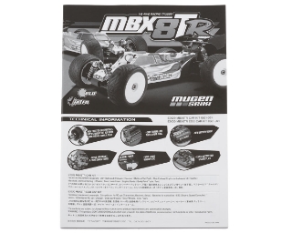 Picture of Mugen Seiki MBX8TR 1/8 Nitro Truggy Instruction Manual