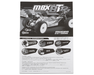 Picture of Mugen Seiki MBX8TR ECO 1/8 Electric Truggy Instruction Manual