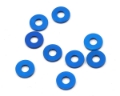 Picture of Team Associated 7.8x1.0mm Aluminum Bulkhead Ball Stud Washer (Blue) (10)