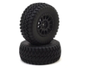 Picture of Team Associated 12mm Hex Multi-Terrain Pre-Mounted 1/10 Tires (Black) (2)