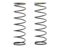 Picture of Team Associated 12mm Rear Shock Spring (2) (Yellow/2.30lbs) (61mm Long)
