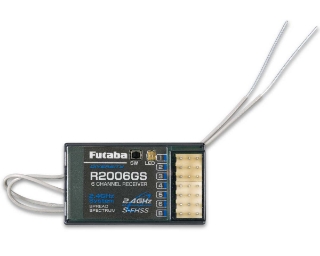 Picture of Futaba R2006GS 2.4GHz S-FHSS 6 Channel Air/Heli Receiver