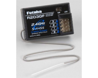 Picture of Futaba R203GF S-FHSS 3-Channel 2.4GHz Receiver