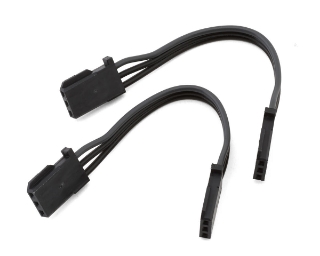 Picture of Futaba 80mm FF-GBB Heavy Duty Gyro Extension Cords (2) (Black)