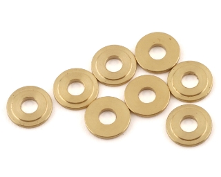 Picture of Yokomo 3×8x1mm CNC-Machined Brass Spacers (8)