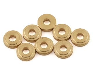 Picture of Yokomo 3×8x2mm CNC-Machined Brass Spacers (8)