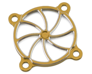Picture of Team Brood 30mm Aluminum Fan Cover (Yellow)