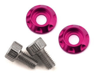 Picture of Team Brood M3 Motor Washer Heatsink w/Screws (Pink) (2) (6mm)