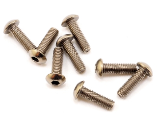 Picture of Kyosho 3x10mm Titanium Button Head Hex Screw (8)