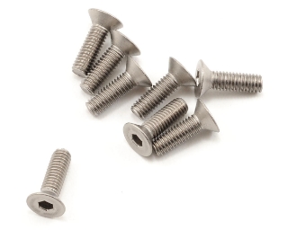 Picture of Kyosho 3x10mm Titanium Flat Head Hex Screw (8)