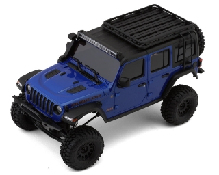 Picture of Kyosho MX-01 Mini-Z 4X4 Readyset w/Jeep Wrangler Rubicon Body (Blue Metallic)