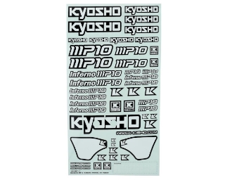 Picture of Kyosho MP10 Decal Sheet