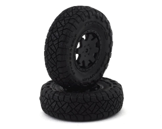 Picture of Kyosho MX-01 Toyota 4Runner Pre-Mounted Tire & Wheels w/Weight (2)
