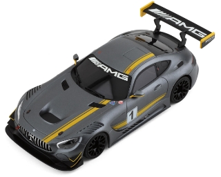 Picture of Kyosho Mini-Z MR-03W-MM Mercedes-AMG GT3 Body (Grey/Yellow)