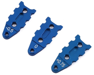 Picture of Kyosho MR-03 H Plate Holder Set (Blue) (3) (0.5/0/0.75mm)