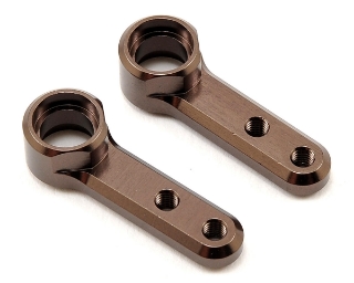 Picture of Kyosho RB6 Aluminum Steering Crank Arm Set (Gunmetal) (2)