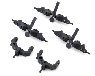 Picture of Team Associated RC10B7 Factory Team Caster & Steering Blocks (Carbon)