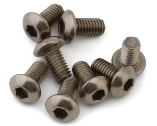 Picture of Mugen Seiki 3x6mm Titanium Button Head Screws (8)