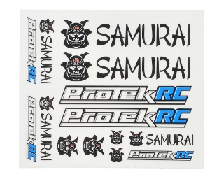 Picture of ProTek RC Samurai Sticker Sheet