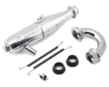 Picture of ProTek RC 2100 Tuned Exhaust Pipe w/85mm Manifold (Welded Nipple) (EFRA2155)