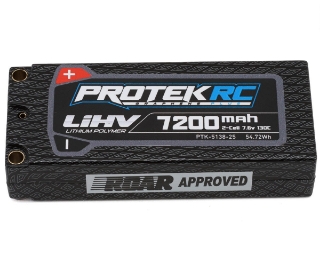 Picture of ProTek RC 2S 130C Low IR Si-Graphene+ HV Mid-Sized LiPo Battery (7.6V/7200mAh)