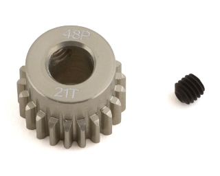 Picture of ProTek RC 48P Lightweight Hard Anodized Aluminum Pinion Gear (5.0mm Bore) (21T)