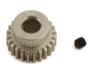 Picture of ProTek RC 48P Lightweight Hard Anodized Aluminum Pinion Gear (5.0mm Bore) (24T)