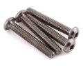 Picture of ProTek RC 3x18mm "Grade 5" Titanium Button Head Hex Screw (4)