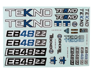 Picture of Tekno RC EB48 2.2 Decal Sheet