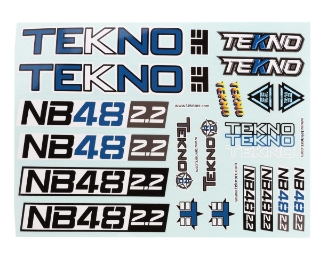 Picture of Tekno RC NB48 2.2 Decal Sheet