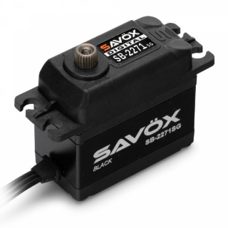 Picture of Black Edition High Voltage Brushless Digital Servo, 0.065sec / 277oz @ 7.4V