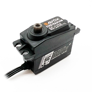 Picture of Savox 1258-TG Black Edition, Standard Size Coreless Digital Servo, 0.08sec / 166oz @ 6V