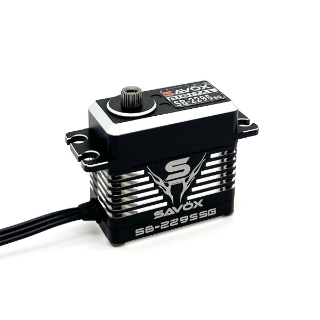 Picture of High Torque, High Voltage Monster Brushless Servo, Black Edition, 0.050sec / 555.5oz @ 8.4V