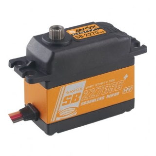 Picture of High Voltage Brushless Digital Servo with Soft Start, 0.11sec / 624.9oz @ 8.4V