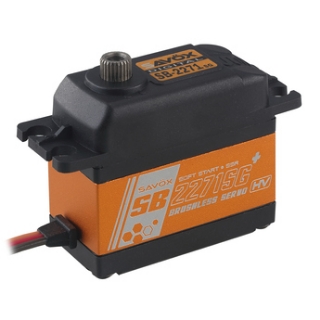 Picture of High Voltage Brushless Digital Servo, 0.065sec / 277oz @ 7.4V