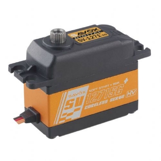 Picture of High Voltage Coreless Digital Servo with Soft Start, 0.07sec / 486.1oz @ 8.4V