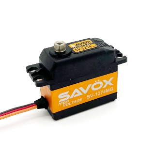 Picture of High Voltage Coreless Standard Digital Metal Gear Helicopter Tail Servo, 0.045sec / 208.3oz @ 8.4V