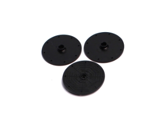 Picture of Large Round Shape Standard Size Plastic Servo Horn Set, 25 Tooth (3pcs)