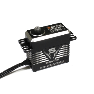 Picture of Monster Torque Brushless Servo, Black Edition,  0.11sec / 972.1oz @ 8.4v