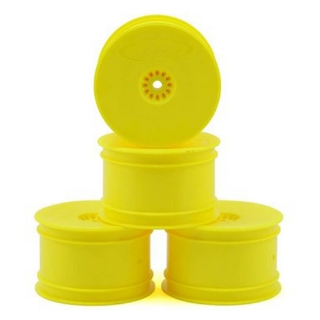 Picture of DE Racing Speedline 2.2 1/10 Buggy Rear Wheels (4) (B6/B64/22/22-4) (Yellow)
