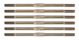 Picture of Team Associated 3x67mm Factory Team ProSC10 Titanium Turnbuckle (6)