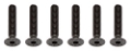 Picture of Team Associated 4x20mm Flat Head Hex Screw (6)