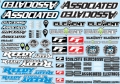 Picture of Team Associated AE Branding Decal Sheet