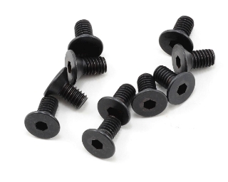 Picture of ProTek RC 4x8mm "High Strength" Flat Head Screws (10)
