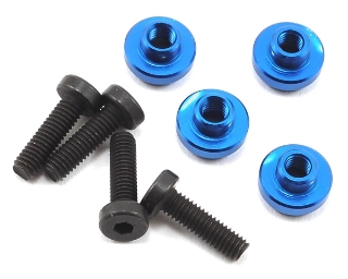 Picture of ProTek RC Aluminum Servo Mount Grommet (Blue) (4)