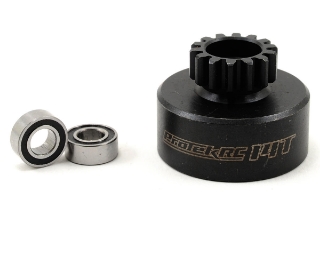 Picture of ProTek RC Hardened Clutch Bell w/Bearings (Kyosho/AE 3-Shoe) (14T)