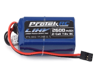 Picture of ProTek RC HV LiPo Hump/Short Receiver Battery Pack (Kyosho/Tekno) (7.6V/2600mAh)