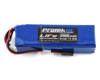 Picture of ProTek RC LiFe Futaba, JR, Spektrum, KO, Transmitter Battery (9.9V/2100mAh)